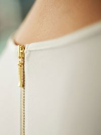 Elegante Langarm Damenbluse Weiß